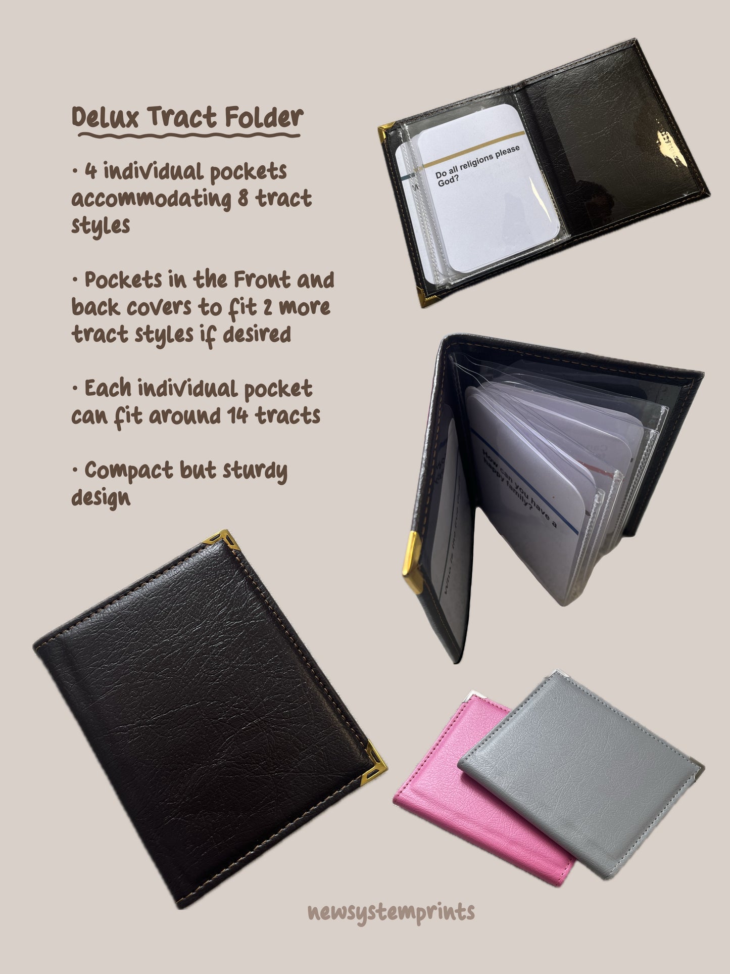 Delux Tract Folder