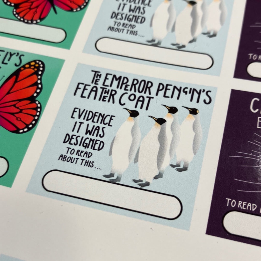 Evidence It Was Designed? 72 Interactive Stickers (Volume 2)