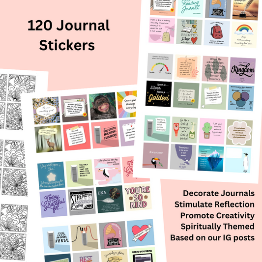 120 Journal Sticker Bundle