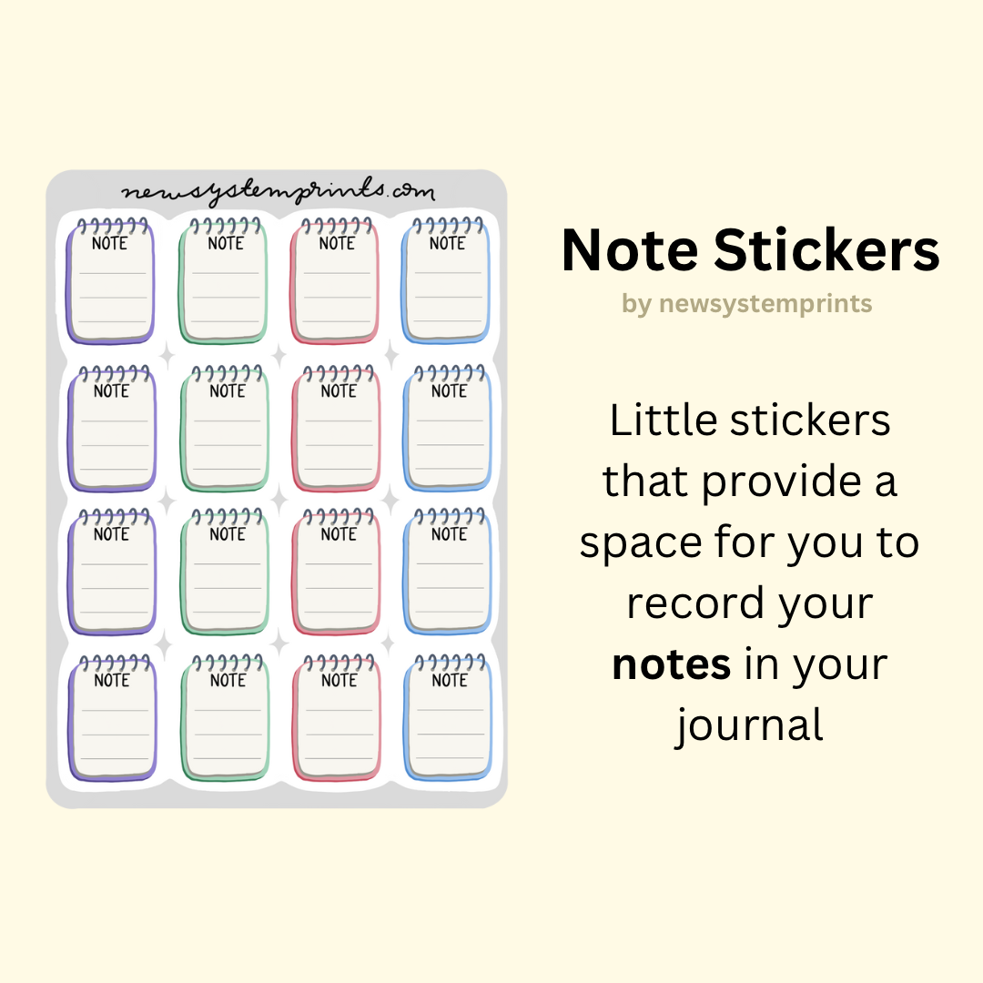 Note stickers