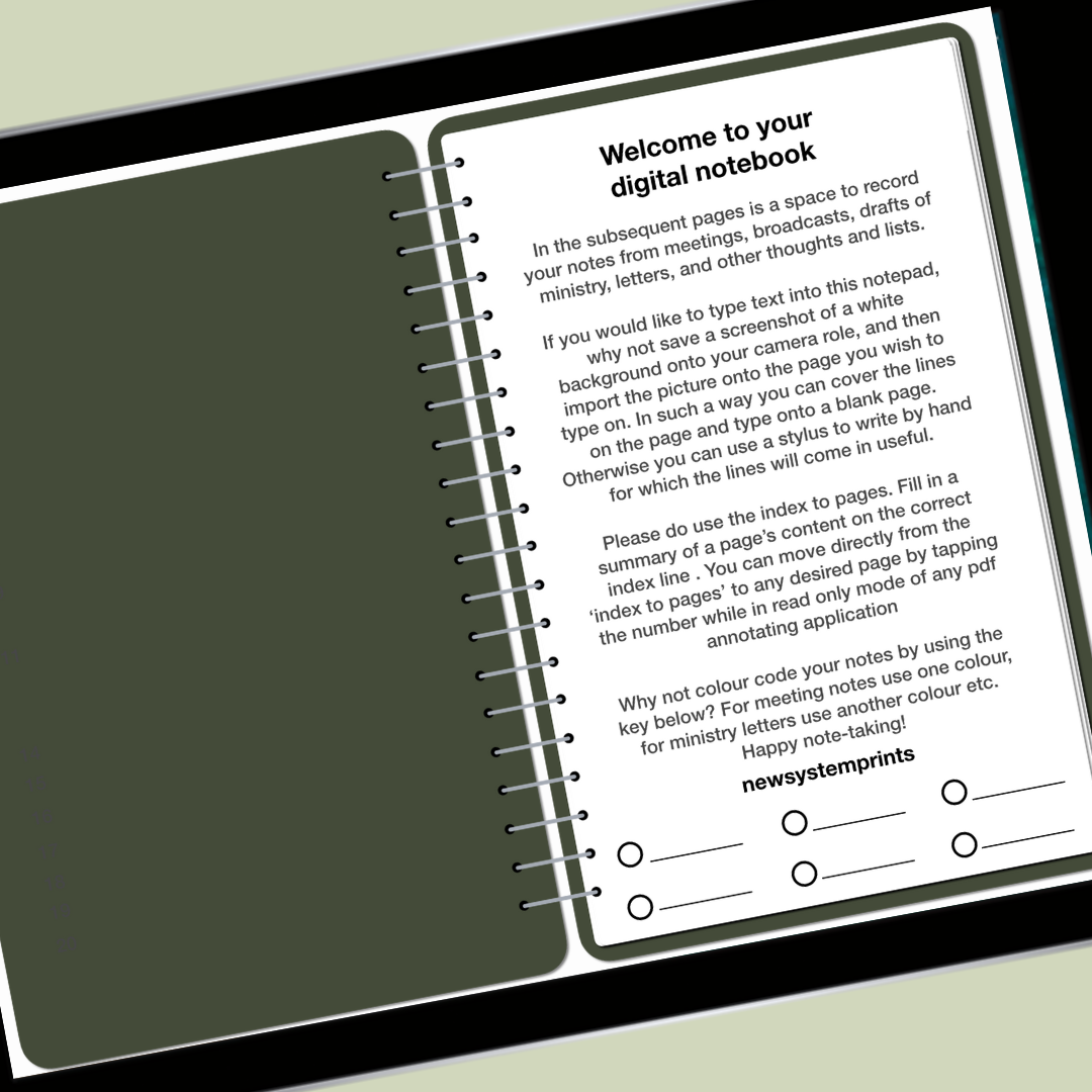 2024 Yeartext Digital Notepad Bundle