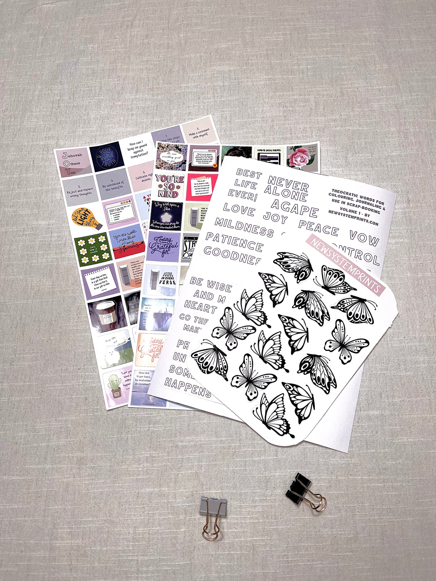 Journal Sticker Bundle (Updated)