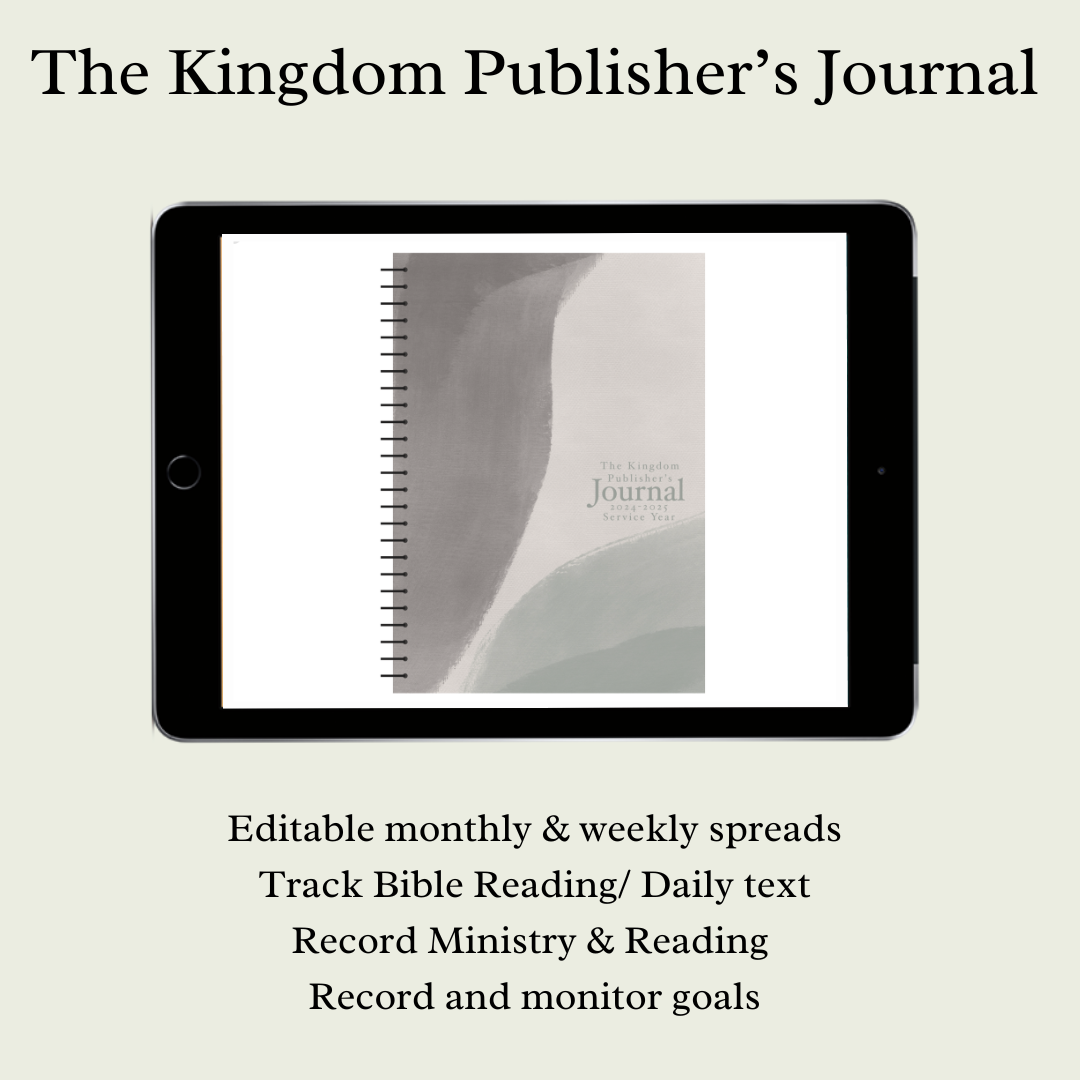 Kingdom Publisher’s Digital Planner 2024/25