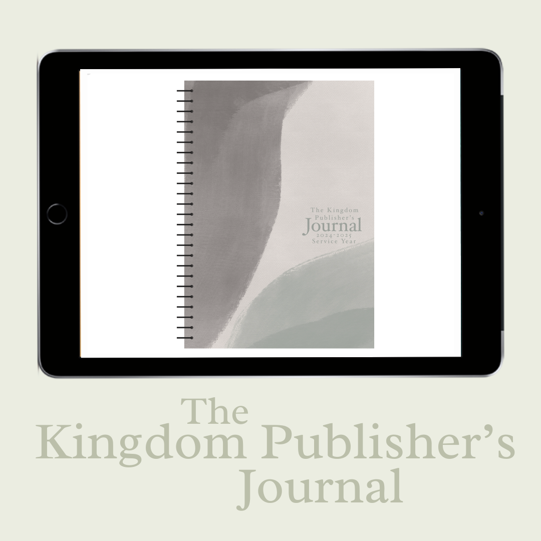 Kingdom Publisher’s Digital Planner 2024/25