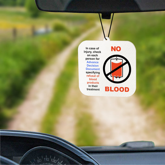 No Blood Air Freshener