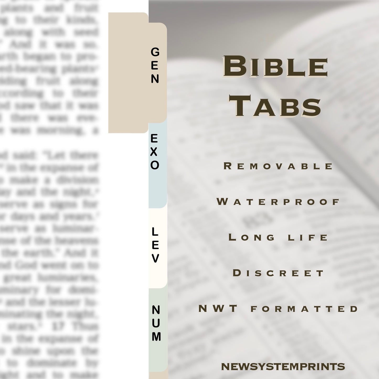 Bible Tabs