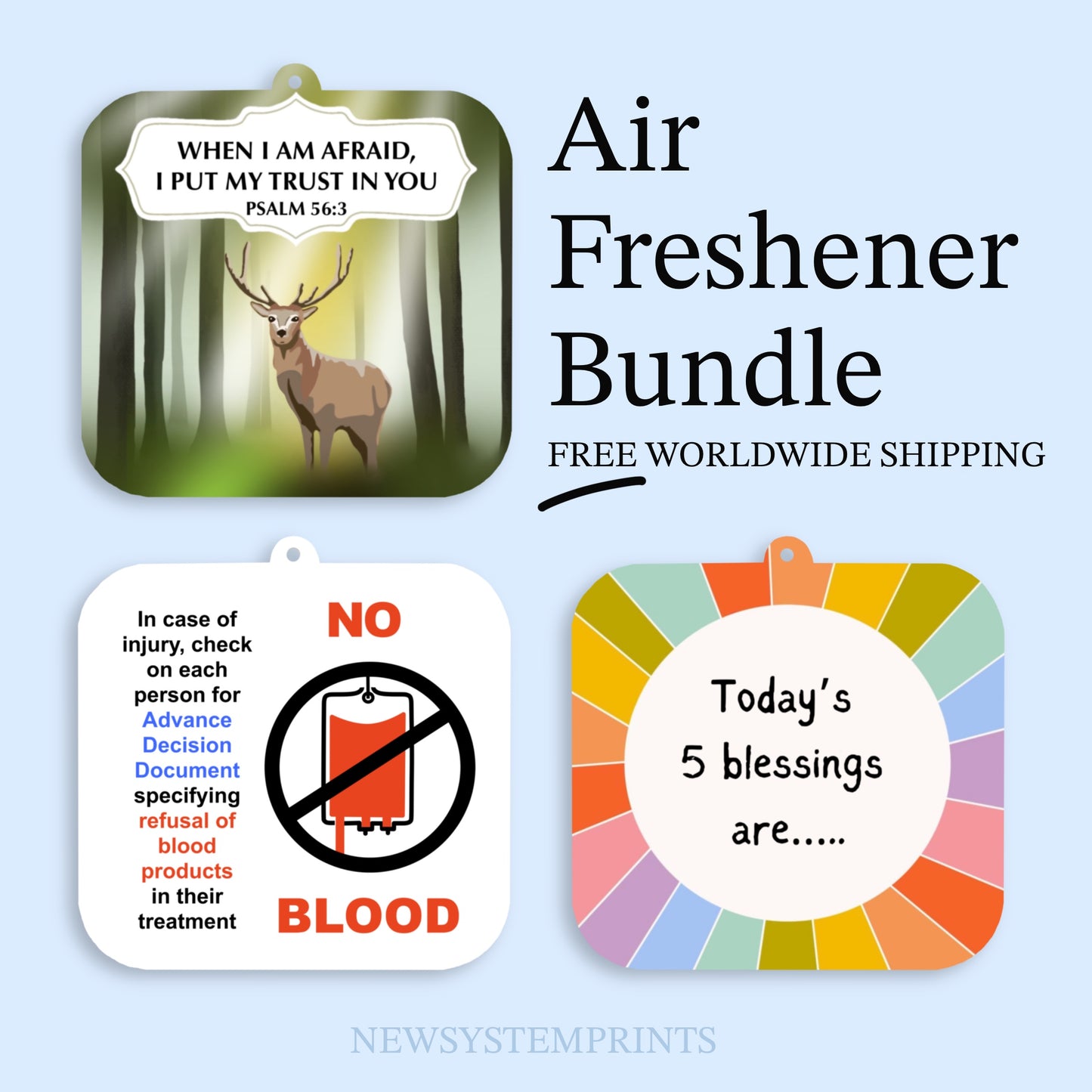 Air Freshener Bundle (3 items)