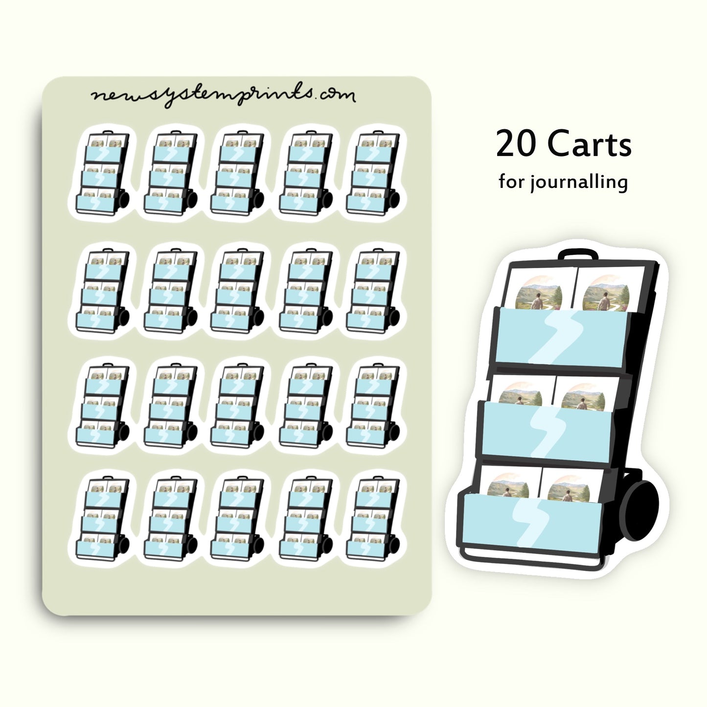 Cart Stickers