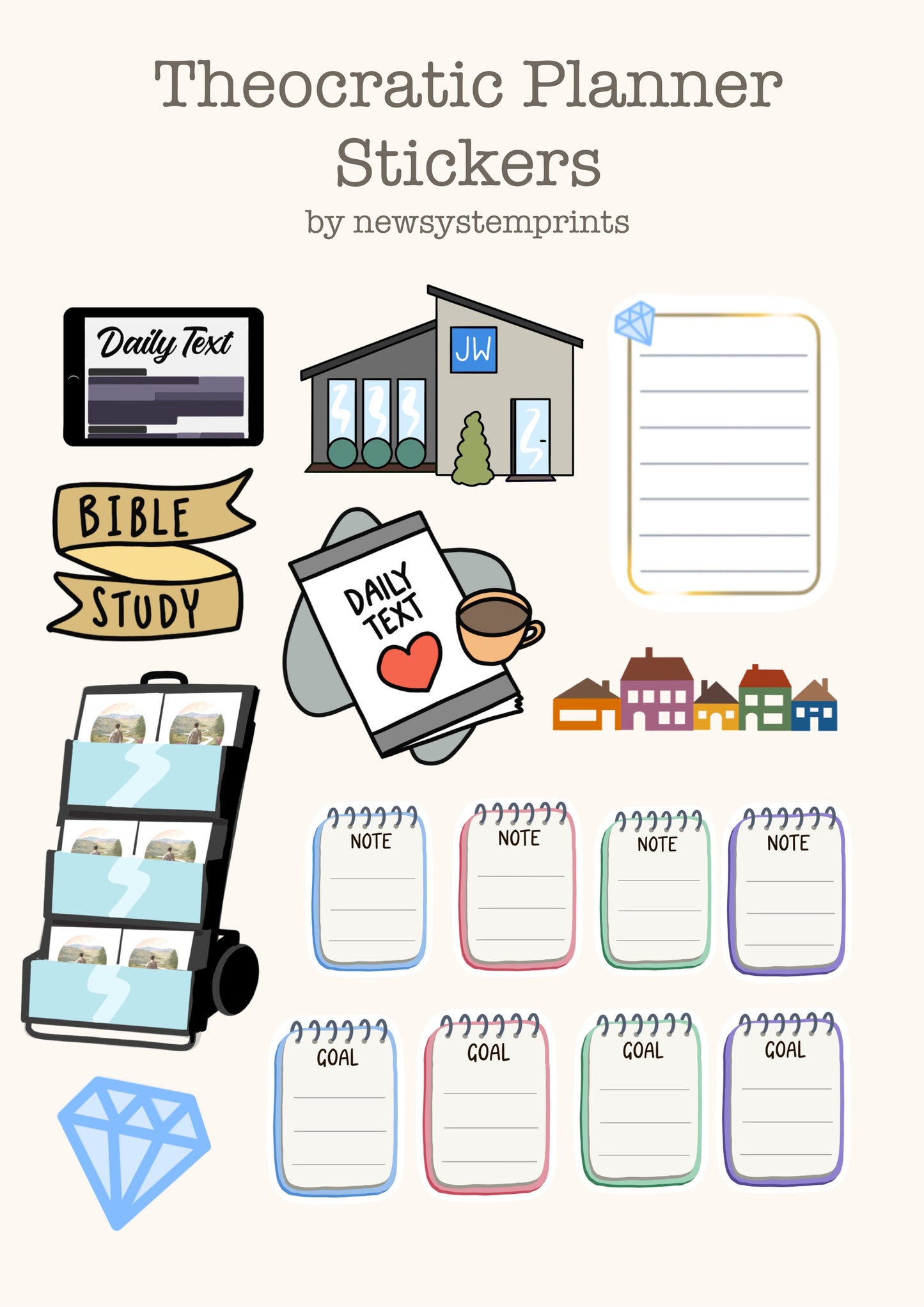 Kingdom Publisher’s Digital Planner 2025/26