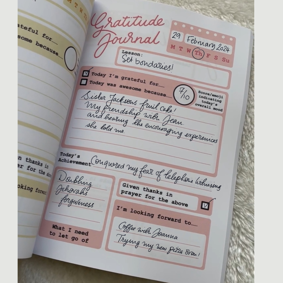 Gratitude Journal (physical)