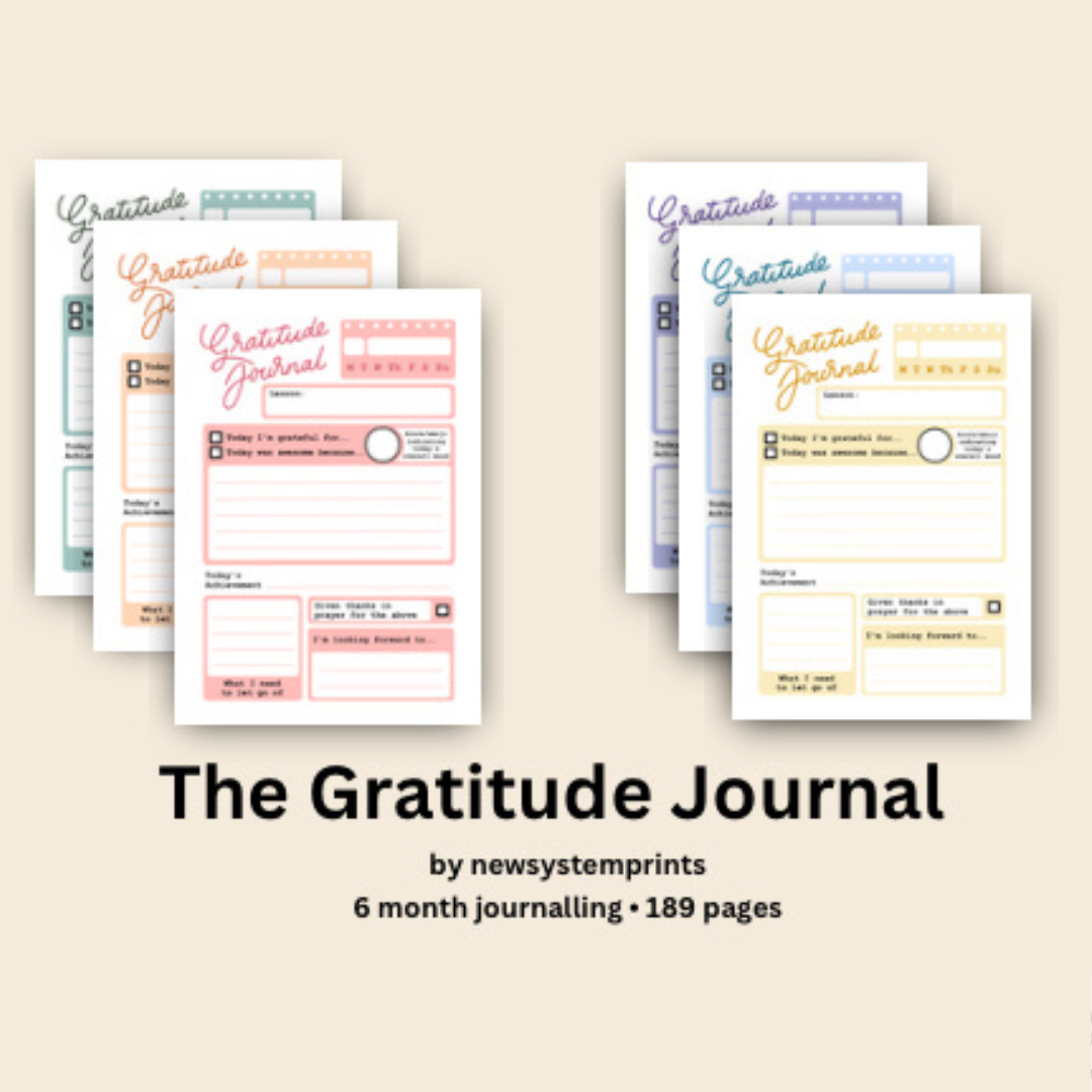 Gratitude Journal (physical)