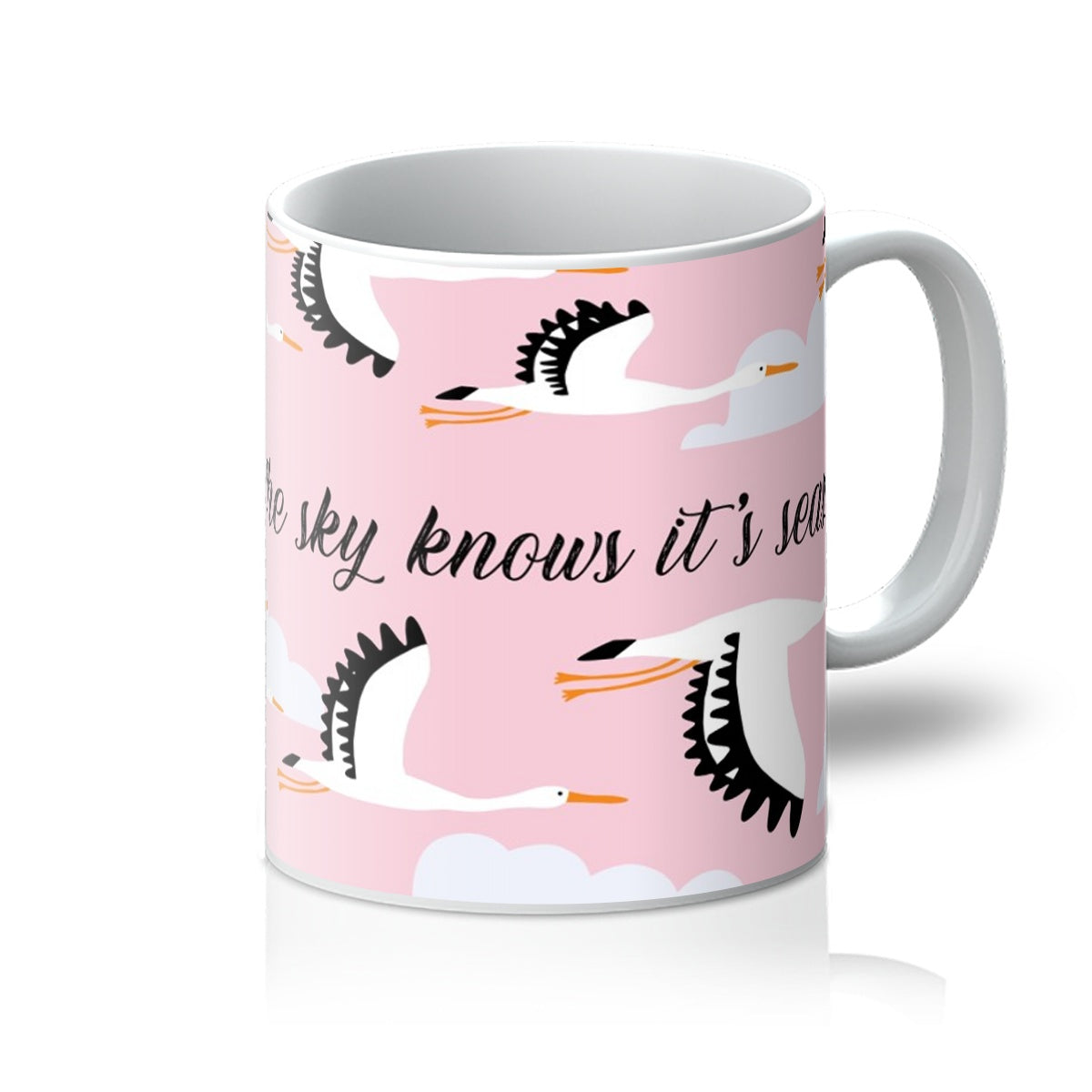 The Stork in the sky Mug