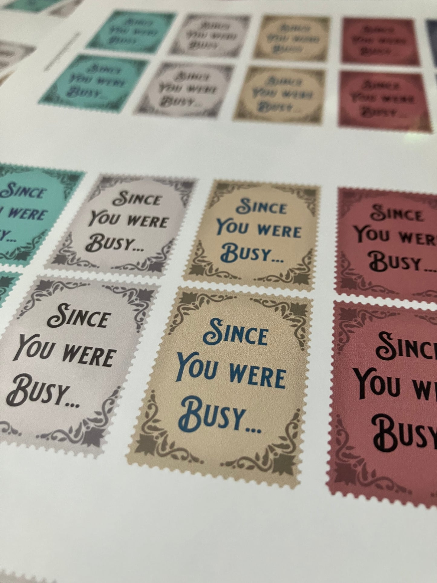 Since You Were Busy… Sticker