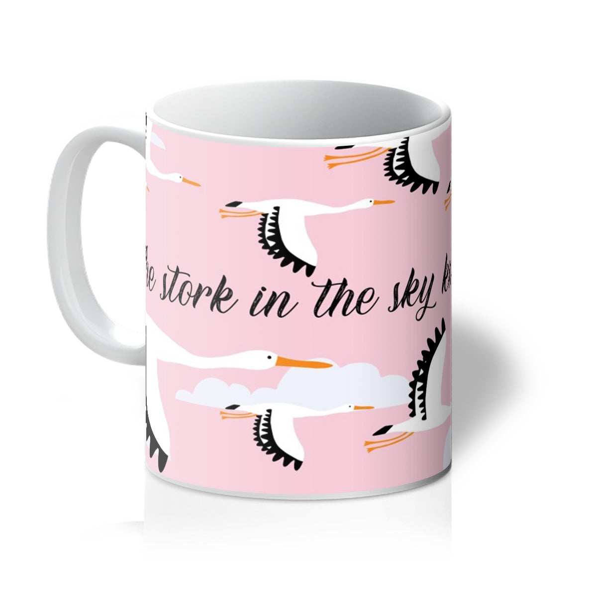 The Stork in the sky Mug